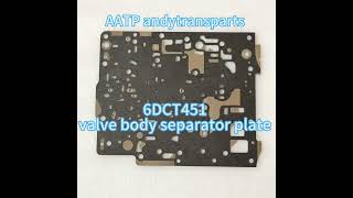 6DCT451 valve body separator plate [upl. by Htinek15]