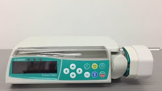 B Braun Syringe pump [upl. by Brandise]