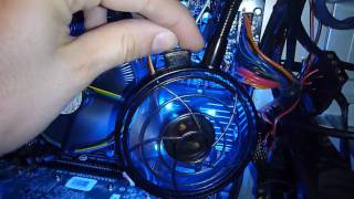 Antec Spot Cool Fan Review and Install  Replace noisy northbridge fan on Intel DX58SO [upl. by Ladnyk294]