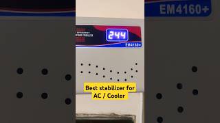 Best AC Stabilizer in 2024 l Microtek stabilizer EM4160 l Stabilizer for 15 ton AC shorts [upl. by Alyal]