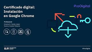 Certificado digital instalación en Google Chrome [upl. by Bevin]