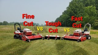 Ventrac Tough Cut Vs Fine Cut Vs Fast Cut Flails [upl. by Azal]