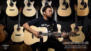 The Guitar Shop  Lakewood D53 [upl. by Aicekan]