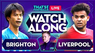 BRIGHTON vs LIVERPOOL LIVE Watchalong with Mark Goldbridge [upl. by Icrad914]