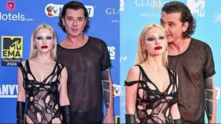 Gavin Rossdale and scantily clad girlfriend Xhoana Xheneti make rare red carpet 😍♥️💕💕 [upl. by Ycnalc]