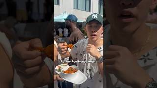 Pendry Pool House Hotel Buffalo Wing Review chickenwings wings foodreview foodie [upl. by Xonel765]