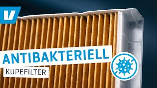 VPARTS Antibakteriell Kupefilter [upl. by Ennazus371]