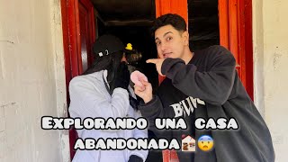 Explorando una CASA ABANDONADA🏚️ DEJÓ SOLA A MI HERMANA😳 Pt 1 [upl. by Ecirehc]