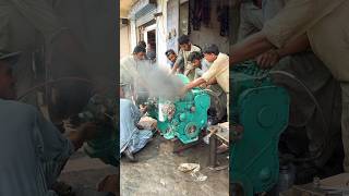 Heavy Diesel Engine Starting test engine shorts short fyp reels amazing [upl. by Nnomae]