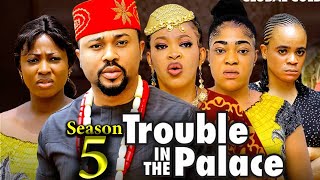 TROUBLE IN THE PALACE SEASON 5  New MovieMike GodsonElla Idu 2024 Latest Nigerian Nollywood Movie [upl. by Eelloh]