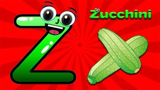 Phonics Letter Z Song  The Alphabet Songs For Toddlers  ABC Songs For Children  Toddlers Town [upl. by Atoel]