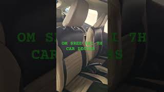 BALENO 2019 SEAT COVERS LIO LEATHERS TYPE SEAT COVERS INSTALL IN ANANTAPUR BEST QUALITY 99855 65900 [upl. by Duer]