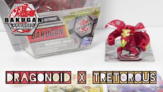 PYRUSAURELUS DRAGONOID x TRETOROUS Core Single Pack  Armored Alliance  BAKUGAN UNBOX [upl. by Dloniger]