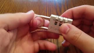 Decoding Master Combo Lock 630D [upl. by Oremoh304]