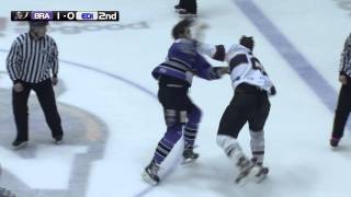 Braehead Clan vs Edinburgh Capitals 251014  EIHLChallenge Cup 2014 [upl. by Asreht]