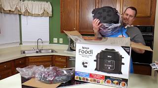 Ninja Foodie Unboxing  Pressure Cooker Air Fryer and MultiCooker  Amy Learns to Cook [upl. by Balsam]