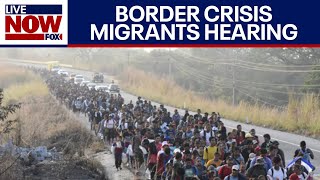 WATCH FULL Border Crisis Migrants Hearing House Homeland Security Committee [upl. by Oinimreh488]