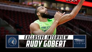 Rudy Gobert Sits Down With Shams Charania  Stadium [upl. by Best]