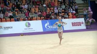 Kudryavtseva Yana RUS ball Gran prix Moscow 2014 Qual [upl. by Cailean]