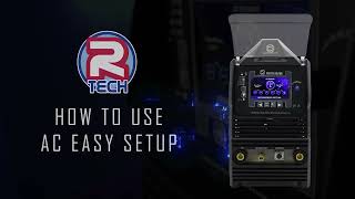 RTech Advanced ACDC TIG  How To Use AC Easy Setup [upl. by Korney]