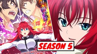 Highschool Dxd Season 5 Release Date Update [upl. by Ydissak]