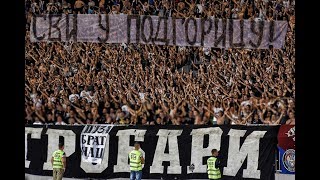 Grobari  Partizan  Budućnost Podgorica 11072017 [upl. by Enriqueta]