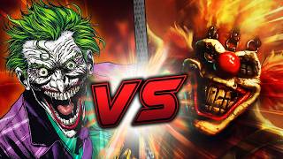 Joker VS Sweet Tooth CAR BATTLE Animation Batman VS Twisted Metal [upl. by Duleba61]