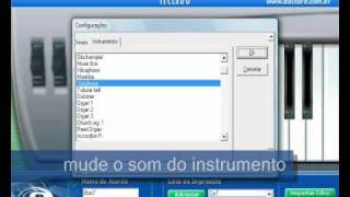 Um modo fácil de tocar teclado [upl. by Nipha]