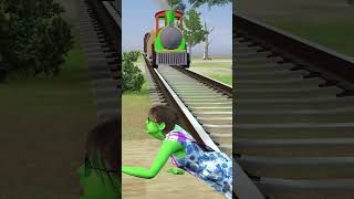 Train 🚂 ke samne a gyi Anaya ki mumma fir driver ne dekha kya ho gya trending cartoon [upl. by Lepper]