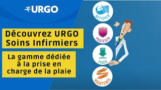 Découvrez URGO Soins Infirmiers  la gamme dédiée à la prise en charge de la plaie [upl. by Irmine]