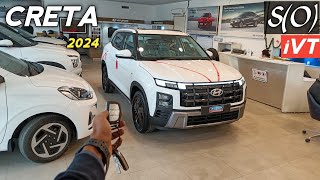 Hyundai CRETA S Optional iVT 2024 ❣️मात्र ₹1432 लाख में Hyundai CRETA का Features Loaded Variant 😍 [upl. by Hultin]