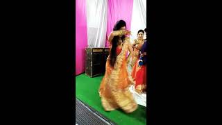 Best new bride dance Mere hatho main SAIYAAN SUPERSTAR CHANE KE KHET MAIN Sristi shukla [upl. by Shurwood]