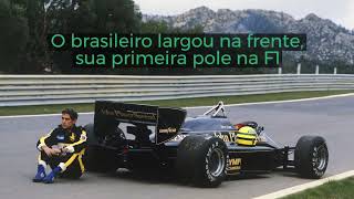 Ayrton Senna a primeira vitória  CAOS no Estoril [upl. by Gaves]