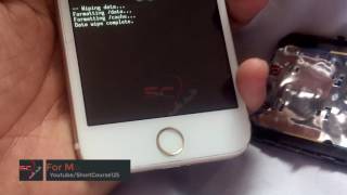 Hard Reset Iphone S How To HardReset iphone s Korean Model [upl. by Yeslaehc]