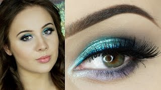 ※ EMERALD GODDESS ※ tutorial makijażu  makeup tutorial  GlamDiva [upl. by Nekcarb304]