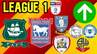 WHO GETS PROMOTED IN LEAGUE ONE PLYMOUTH amp IPSWICH TOWN CLOSE IN [upl. by Reena]