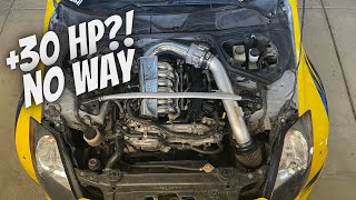 350z  G35 Kinetix Velocity Intake Manifold Install and Review [upl. by Comethuauc341]