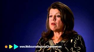 Melbourne Regional Chamber of Commerce  Charine Lewis [upl. by Kalman]