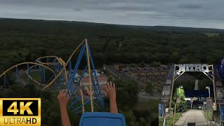 Nitro Six Flags Great Adventure POV [upl. by Airekat]