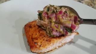 salmon a la mantequilla con limon [upl. by Phip81]