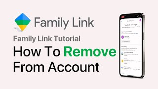 How To Remove Family Link From Google Account 2024  Remove Family Links [upl. by Atazroglam]