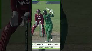 Shoaib Malik Masterclass Batting  Scores 90 Runs PAKvWI SportsCentral Shorts PCB M5C2K [upl. by Aineles550]