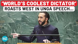 El Salvador’s Nayib Bukele Mocks West At UNGA ‘We Prioritise Safety Of Citizens Not Criminals…’ [upl. by Fran]