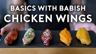 How to Make the Best Wings at Home  Basics with Babish [upl. by Anilosi552]