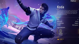 New Character 2024 In Freefire Koda  What You Need To Know About Koda  Ability Combination [upl. by Annoit454]