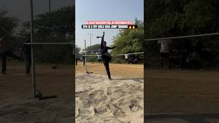 Girls 3 feet high jump technique 🔥🔥✌️✌️ cpophysical rpf highjumptechnique ytshorts new [upl. by Noelc]