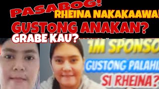 RHEINA NAKAKAAWA PALAMOTIBO NG SPONSOR ISINISIWLATBAKIT NAMAN GANON BIKTIMA SI RHEINA [upl. by Delogu]