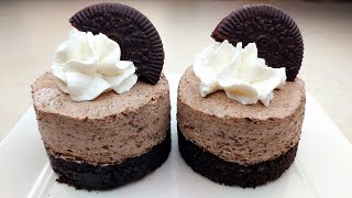 No Bake Oreo Cheesecake  Mini Oreo Cheesecake Recipe [upl. by Race903]