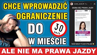 Nowa przewodnicząca sejmowego zespołu ds BRD nie zdała na prawko ale chce ostro karać kierowców [upl. by Mcgrath70]