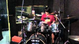 Texas In July  Hook Line and Sinner drum cover [upl. by Esmeralda]